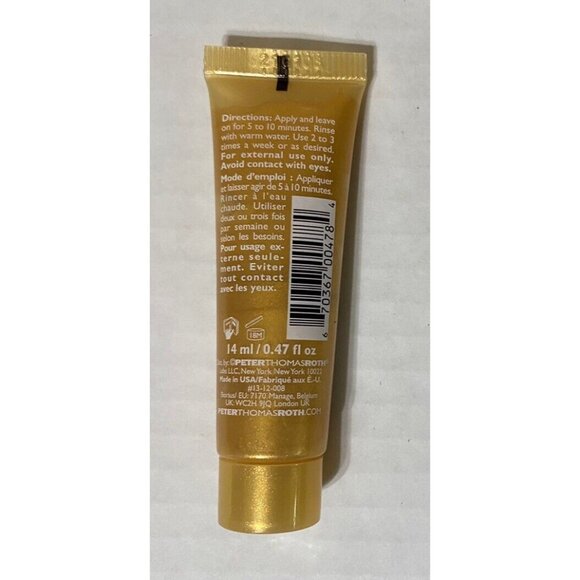Peter Thomas Roth 24K Gold Lift & Firm Mask  0.47oz/14mL Mini/Trial Travel Tube - Picture 2 of 2